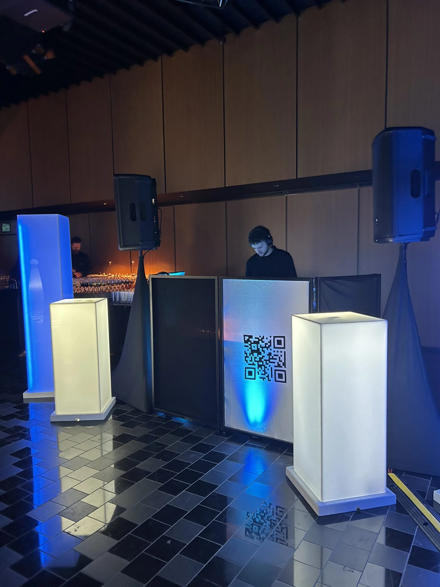 Guests enjoying an event